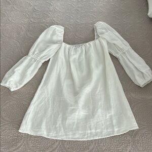 Reformation White Mini Dress